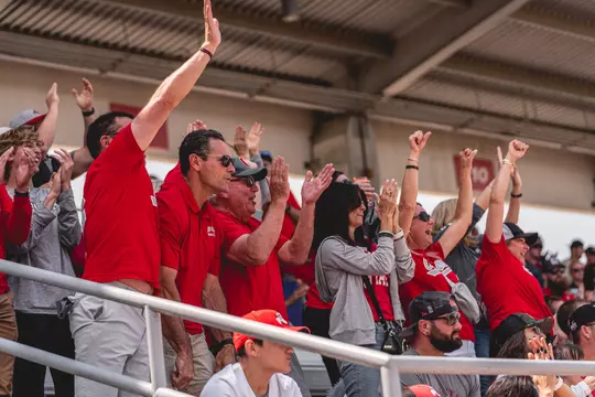 Group of Fans Baseball 2023