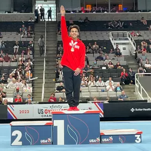 Kameron Nelson Vault Champion