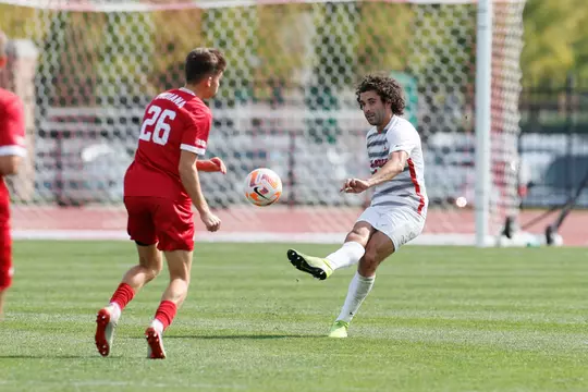 Ohio State men's soccer vs. Indiana Sunday, Sept. 18, 2022, in Columbus, Ohio. (Photo/Jay LaPrete)