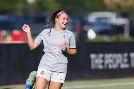 Ohio State Women's Soccer Amanda Schluter vs. Oakland 8-31-23