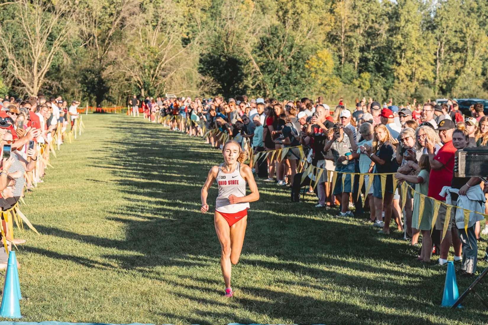 Race winner Addie Engel