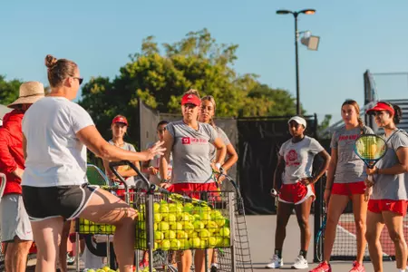 Women's Tennis Fall Practice