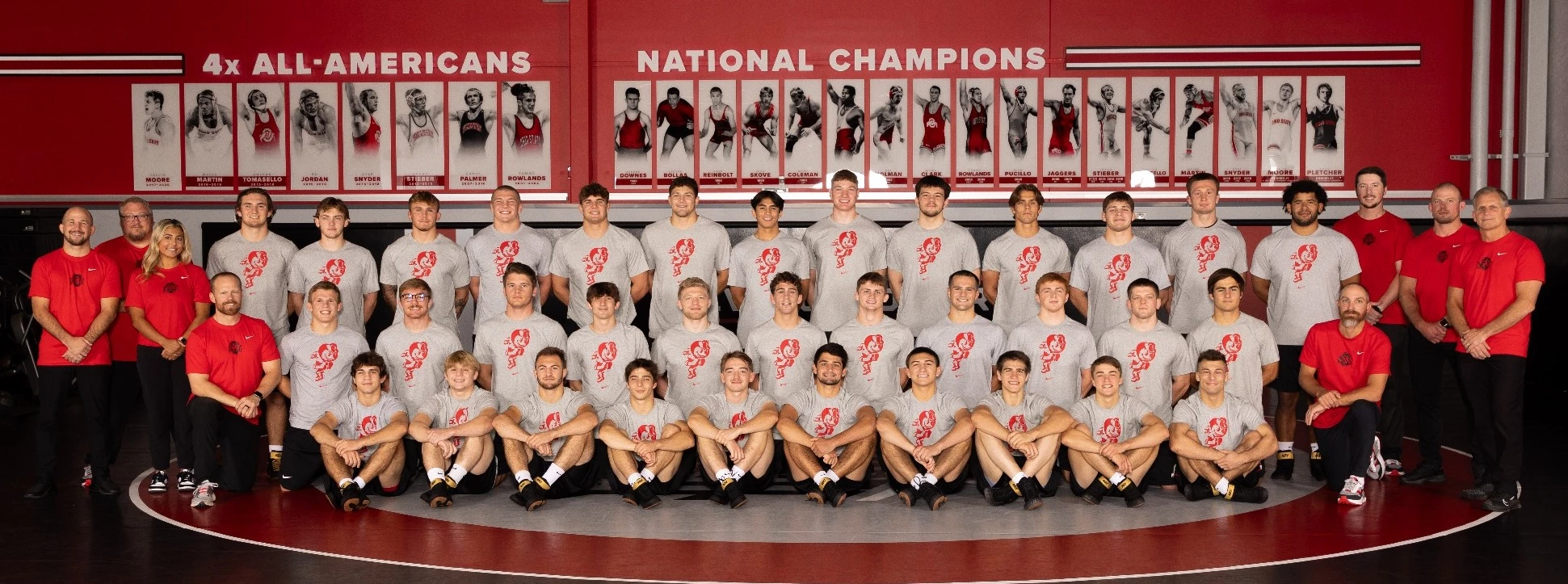 Wrestling team photo on Wednesday, September 13, 2023.