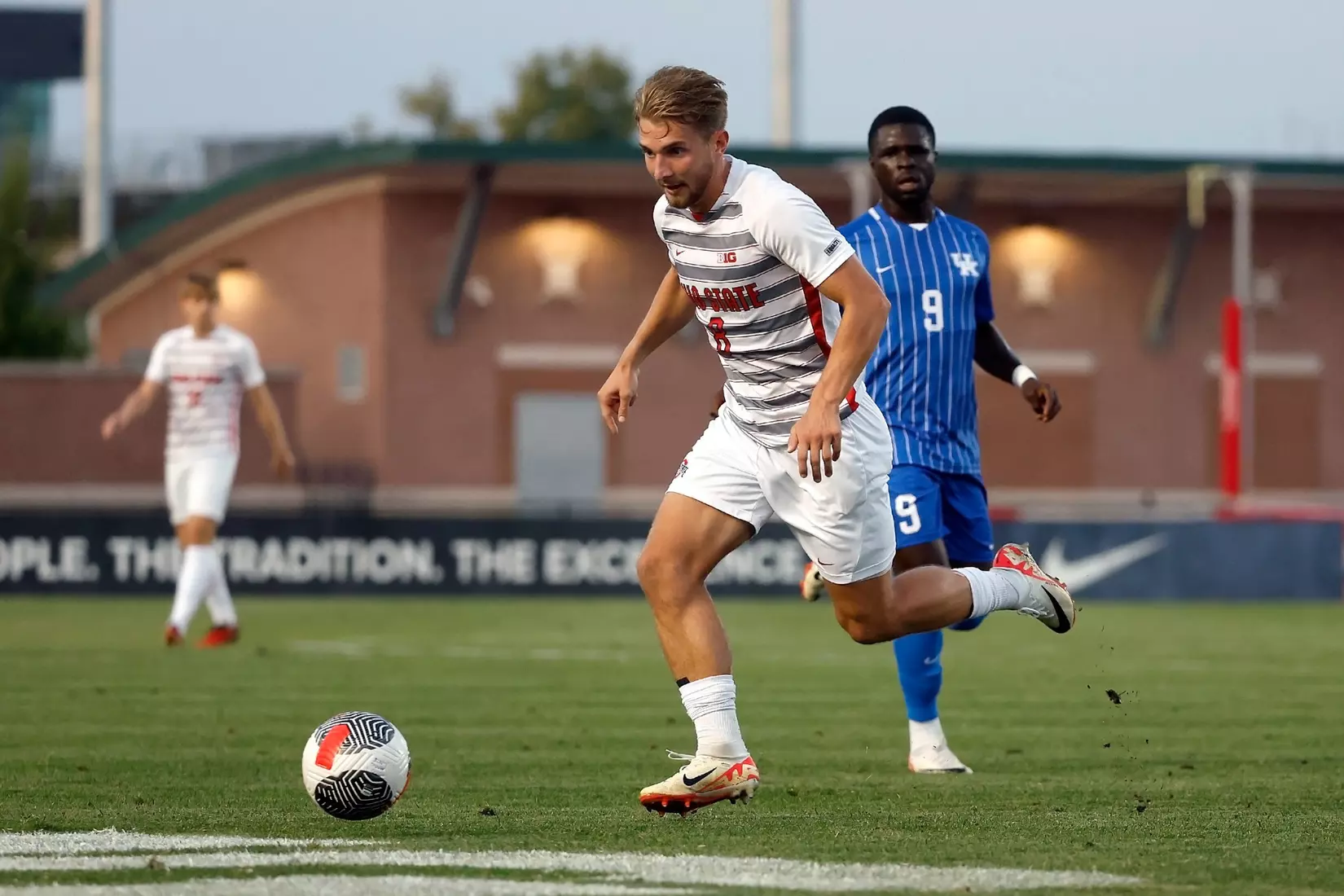 Ohio State plays Kentucky University at Jessie Owens Memorial Stadium on Tuesday, September 19, 2023.