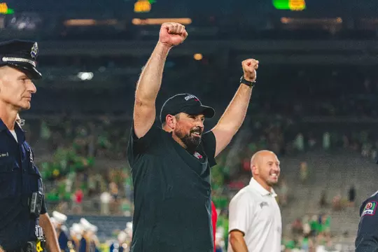 Ohio State vs. Notre Dame at Notre Dame Stadium on September 23, 2023.