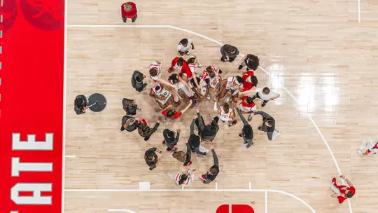 Women's Basketball Bird's Eye