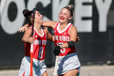 Ohio State field hockey vs. New Hampshire Friday, Sept. 1, 2023, in Columbus, Ohio. (Photo/Jay LaPrete)