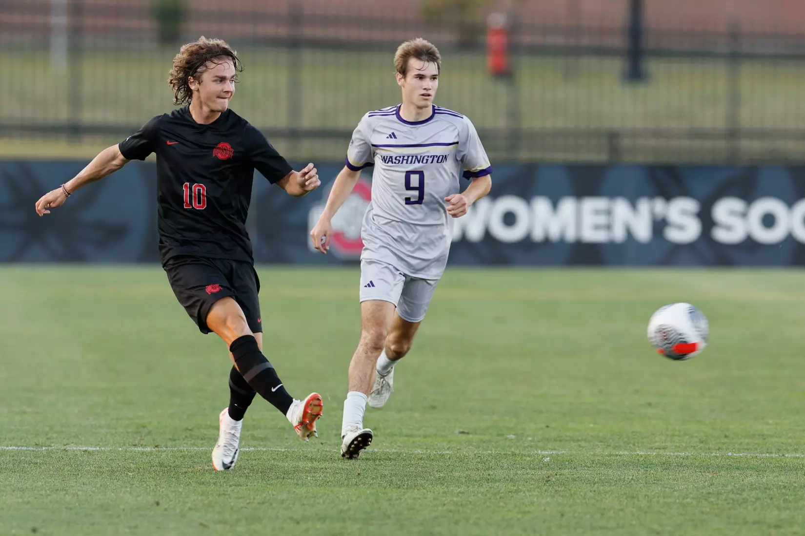 Ohio State men's soccer vs. Washington Monday, Sept. 4, 2023, in Columbus, Ohio. (Photo/Jay LaPrete)