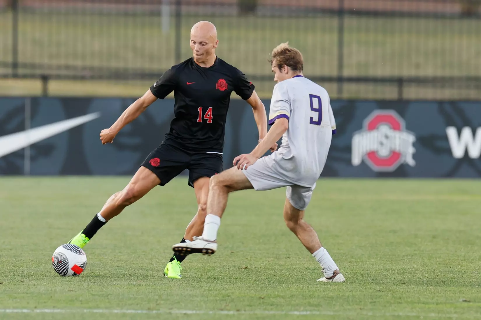 Ohio State men's soccer vs. Washington Monday, Sept. 4, 2023, in Columbus, Ohio. (Photo/Jay LaPrete)