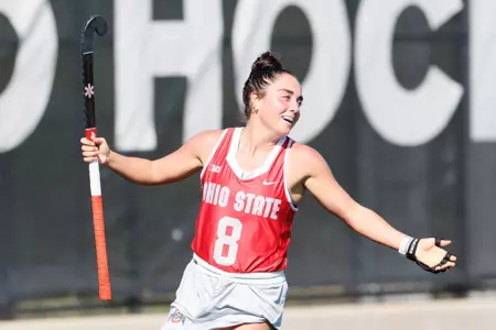 Ohio State field hockey vs. New Hampshire Friday, Sept. 1, 2023, in Columbus, Ohio. (Photo/Jay LaPrete)