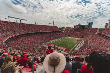 Ohio Stadium fans Football v YSU Youngstown State