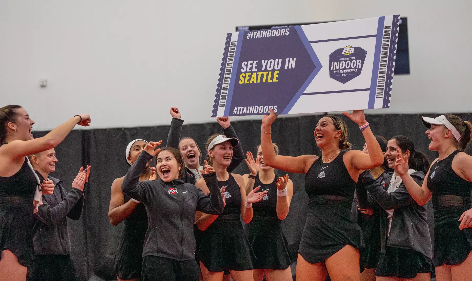 Ohio State Women's Tennis vs Arizona State 1/27/24