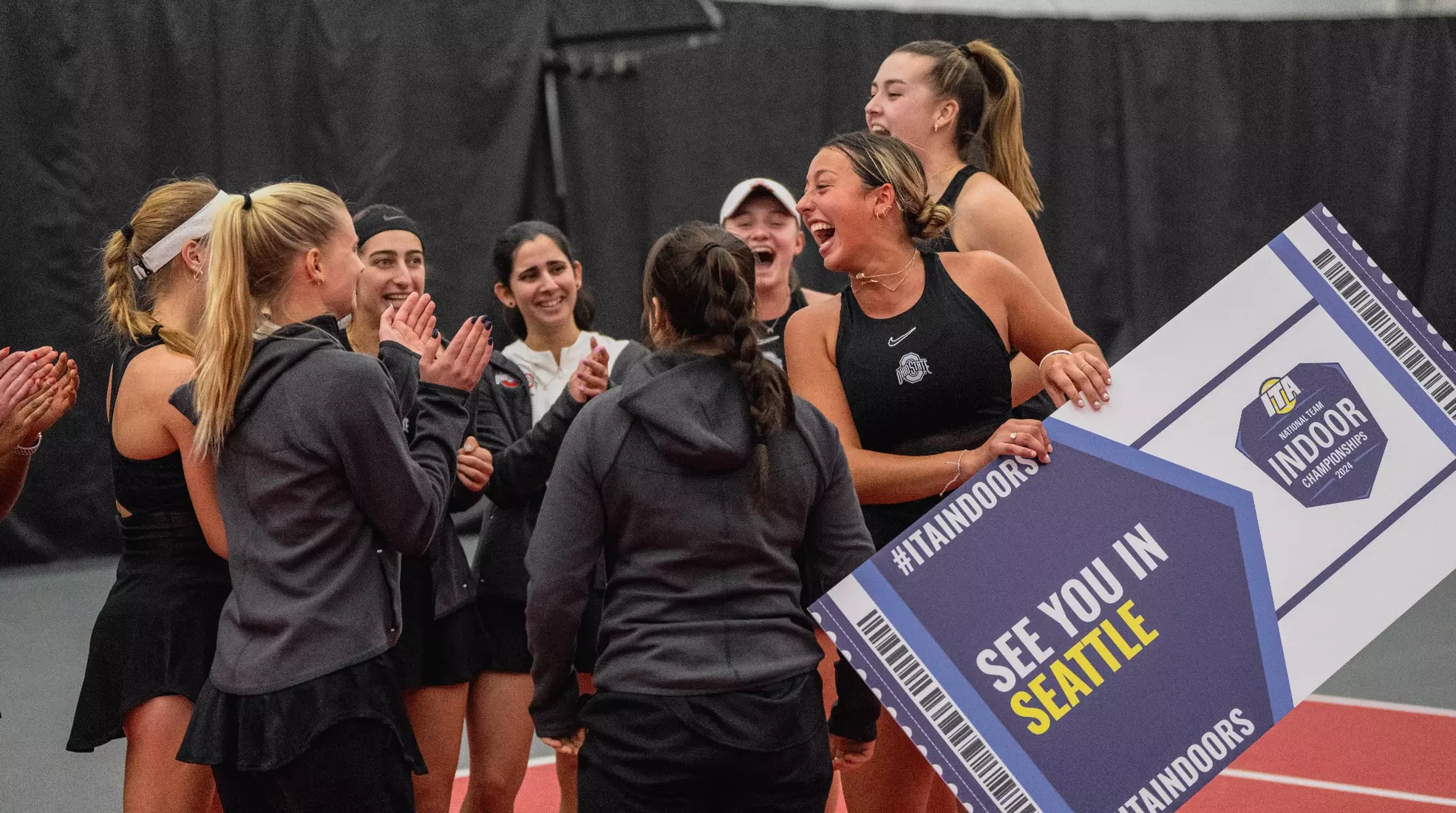Ohio State Women's Tennis vs Arizona State 1/27/24