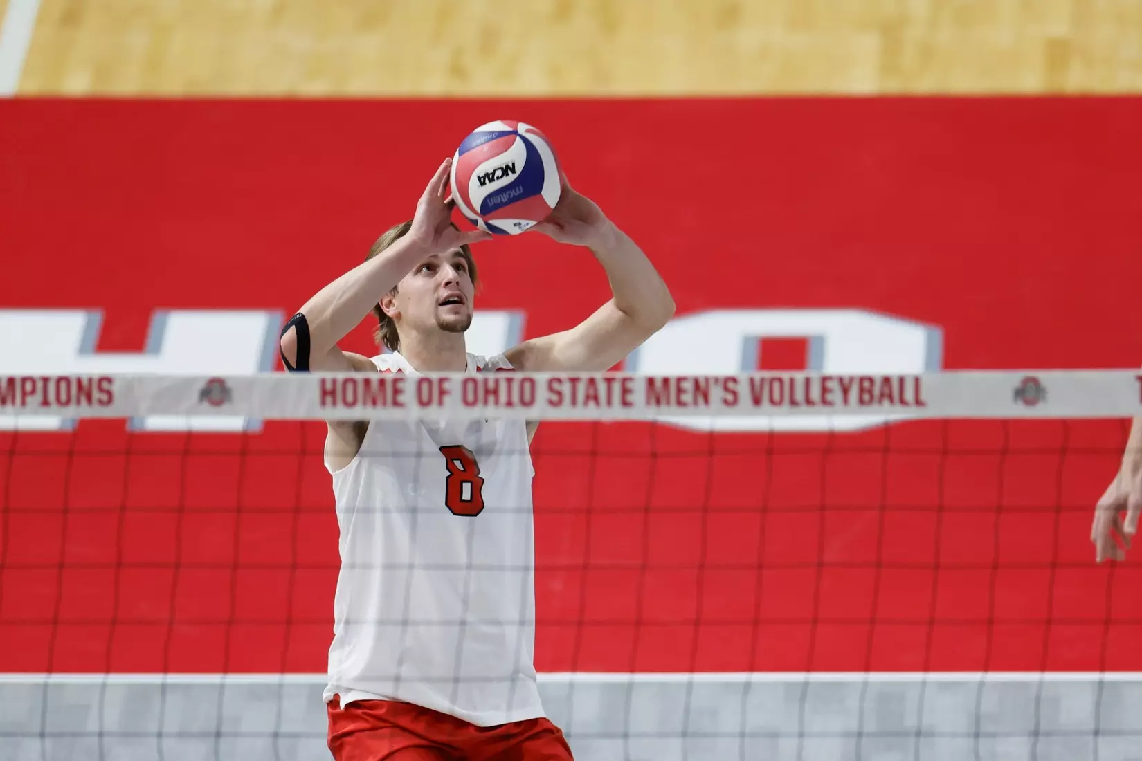 Ohio State men's volleyball vs. North Greenville Wednesday, Jan. 3, 2024, in Columbus, Ohio. (Photo/Jay LaPrete)