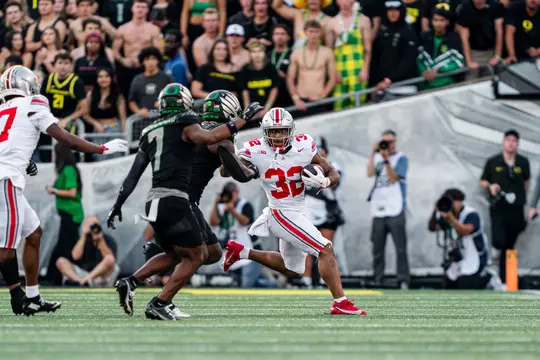 TreVeyon Henderson, Ohio State vs. Oregon 10/12/2024