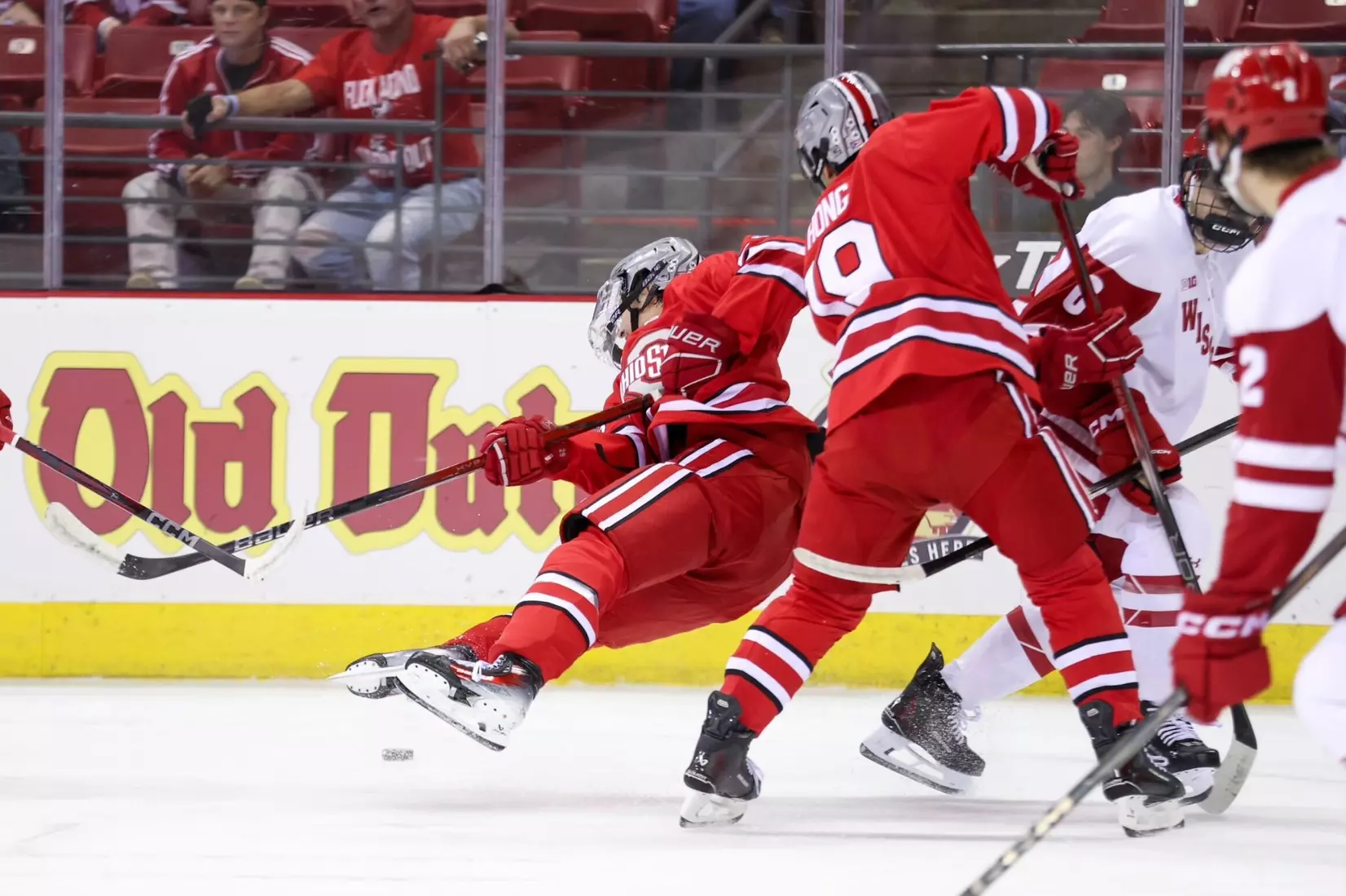Men's hockey at Wisconsin (10/18/2024)