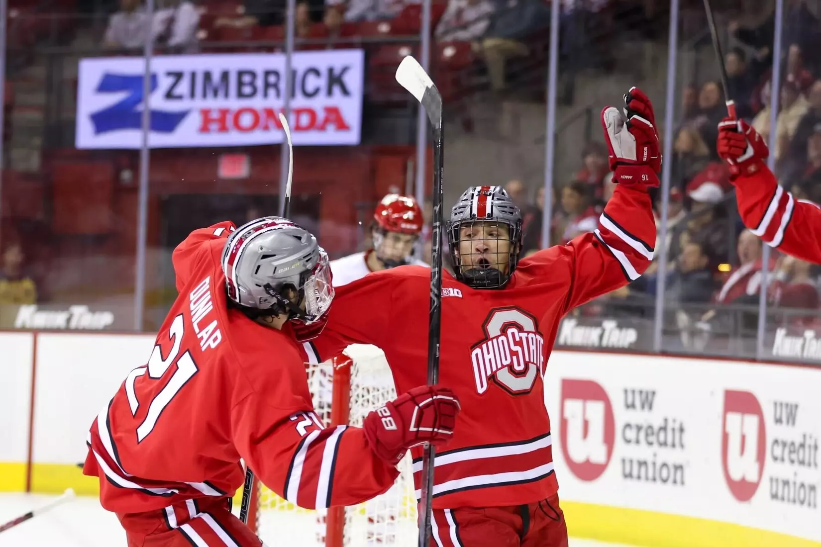 Men's hockey at Wisconsin (10/18/2024)