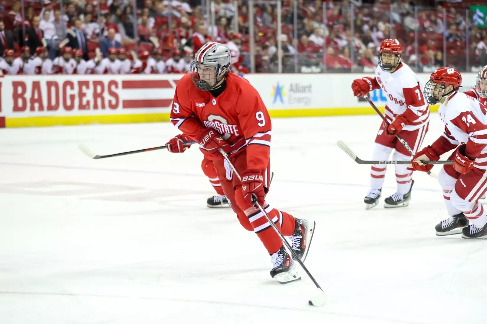 Men's hockey at Wisconsin (10/18/2024)