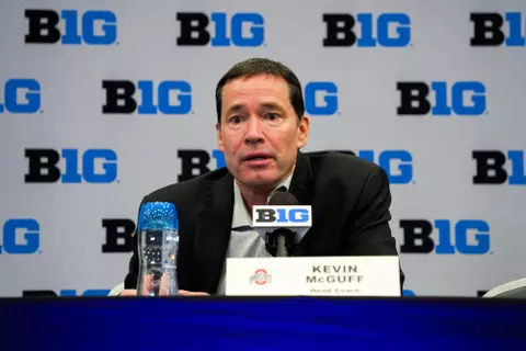 Kevin McGuff, Women's Basketball Big Ten Media Day, 10/2/2024
