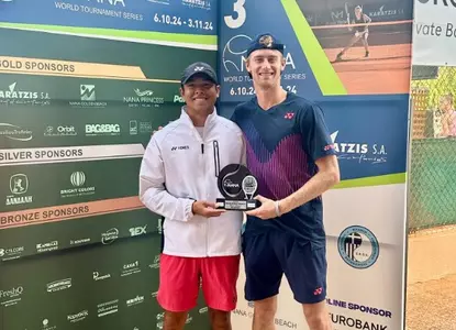 Cannon Kingsley wins pro title in Greece