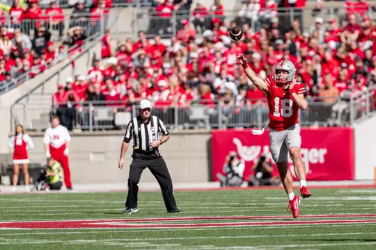 Will Howard, Ohio State vs. Nebraska 10/26/2024