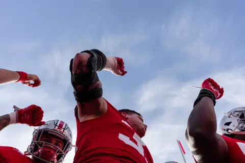 Ohio State Football Team Shot