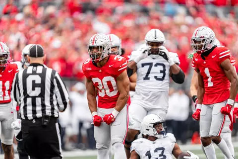 OSU Vs Penn State player celebration
