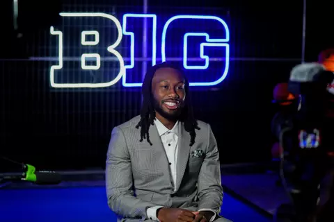 Bruce Thornton, Men's Basketball Big Ten Media Day, 10/3/2024