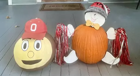 Buckeye Pumpkin Painting