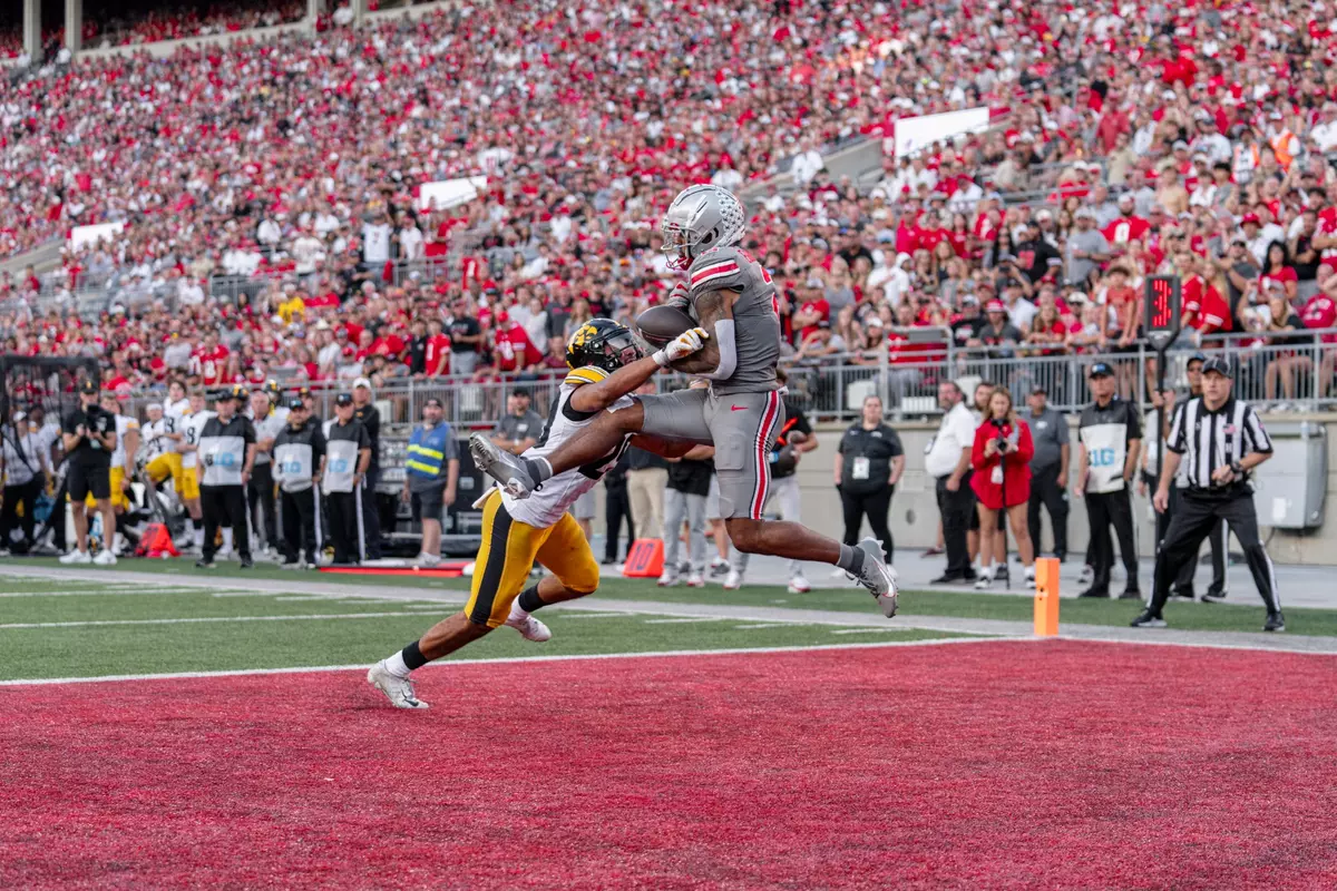 Emeka Egbuka TD, Ohio State vs. Iowa 10/5/2024
