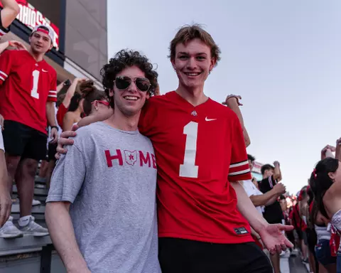 OSU vs Iowa Fans