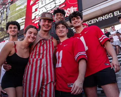 OSU vs Iowa Fans