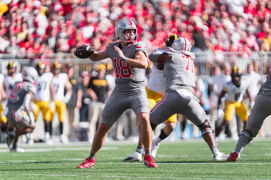 Will Howard, Ohio State vs. Iowa 10/5/2024