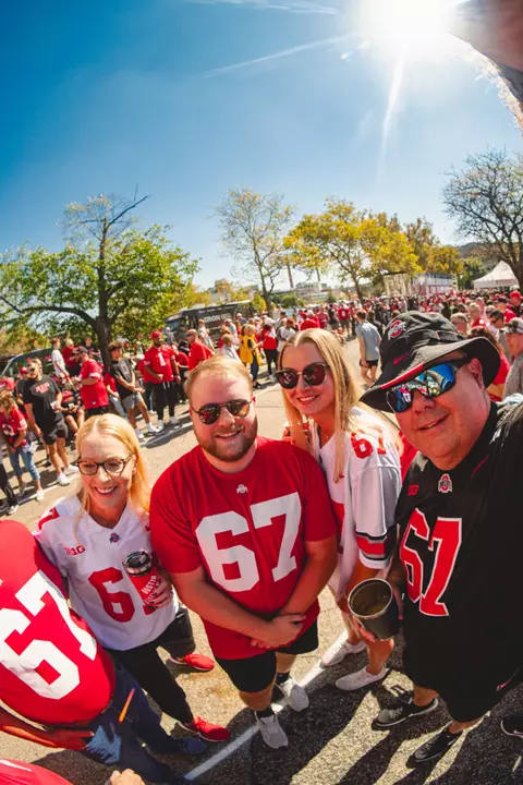 OSU vs Iowa Fans