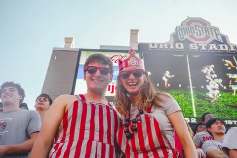 OSU vs Iowa Fans