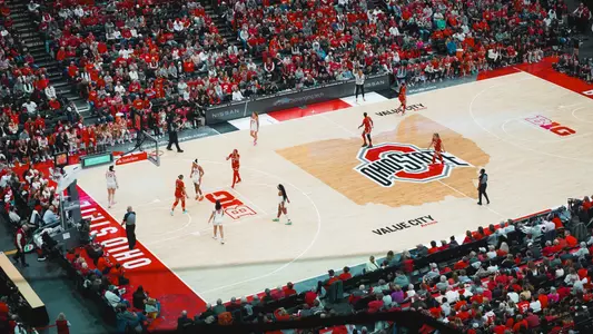 Ohio State Women's Basketball Wide Arena Photo