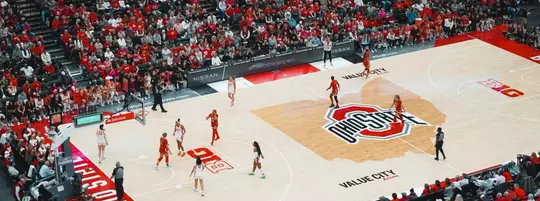 Ohio State Women's Basketball Wide Arena Photo