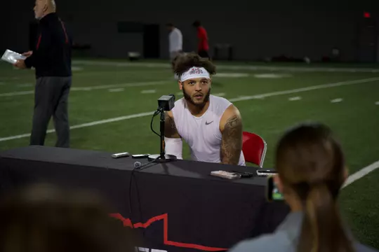 Brandon Inniss - Media Availability before Oregon