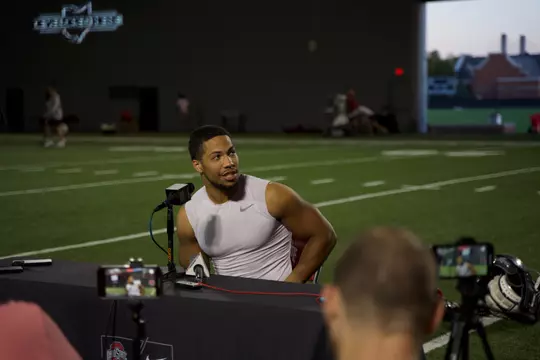 Cody Simon - Media Availability before Oregon