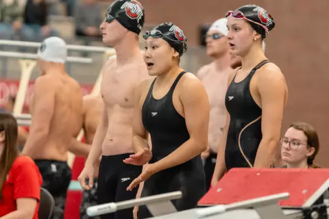 Womens Swim Team player shot