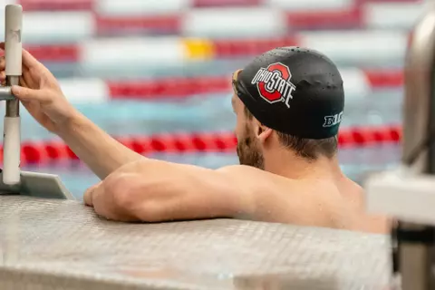 OSU mens swim meet player shot