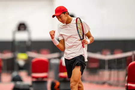 Aidan Kim at the ITF $25K in Columbus, Ohio