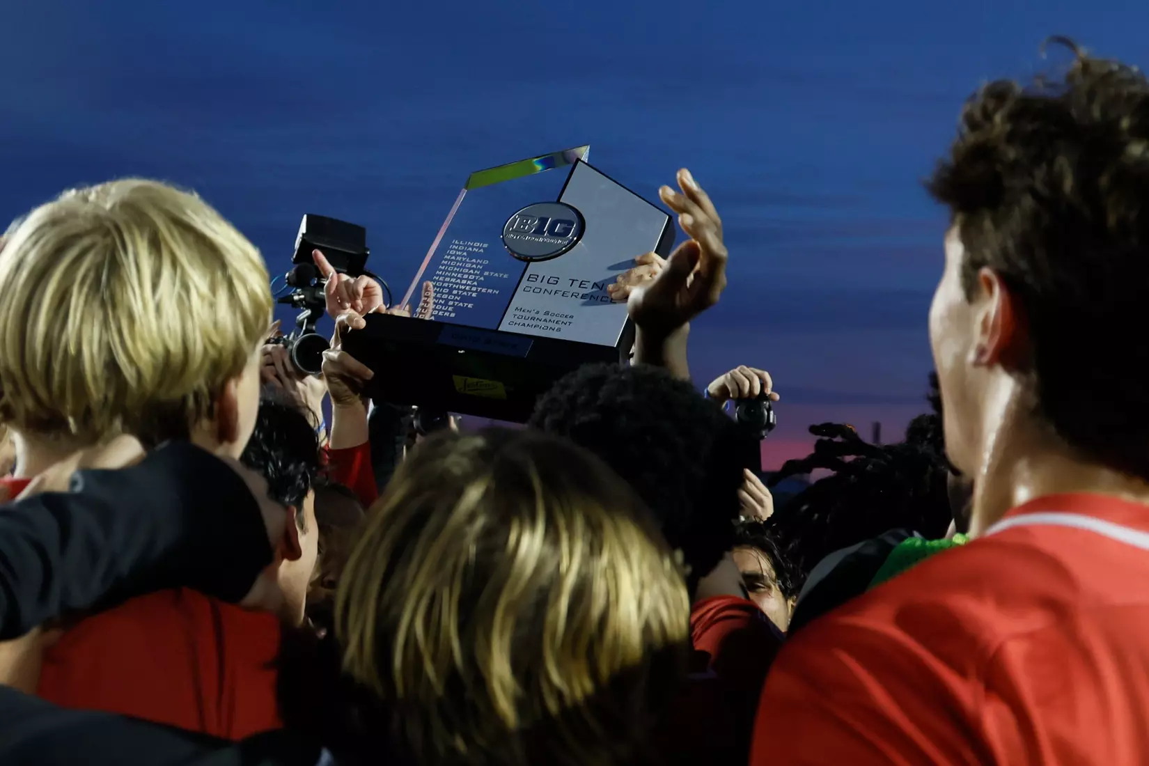 Ohio State men's soccer vs. Michigan in the Big 10 Championship Sunday, Nov. 17, 2024, in Columbus, Ohio. (Photo/Jay LaPrete)