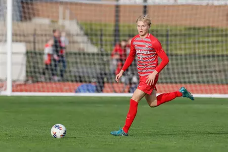 Ohio State men's soccer vs. Michigan in the Big 10 Championship Sunday, Nov. 17, 2024, in Columbus, Ohio. (Photo/Jay LaPrete)