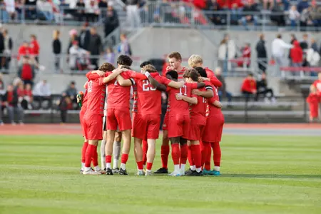 Ohio State men's soccer vs. Michigan in the Big 10 Championship Sunday, Nov. 17, 2024, in Columbus, Ohio. (Photo/Jay LaPrete)