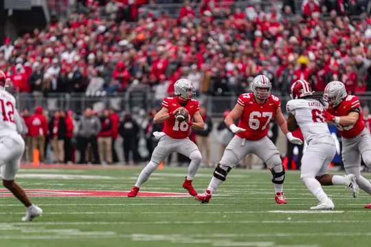Will Howard, Ohio State vs. Indiana 11/23/24