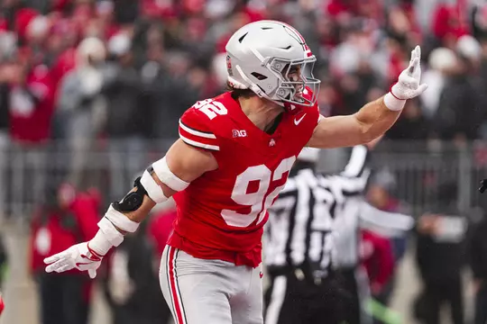 Caden Curry, Ohio State vs. Indiana 11/23/24
