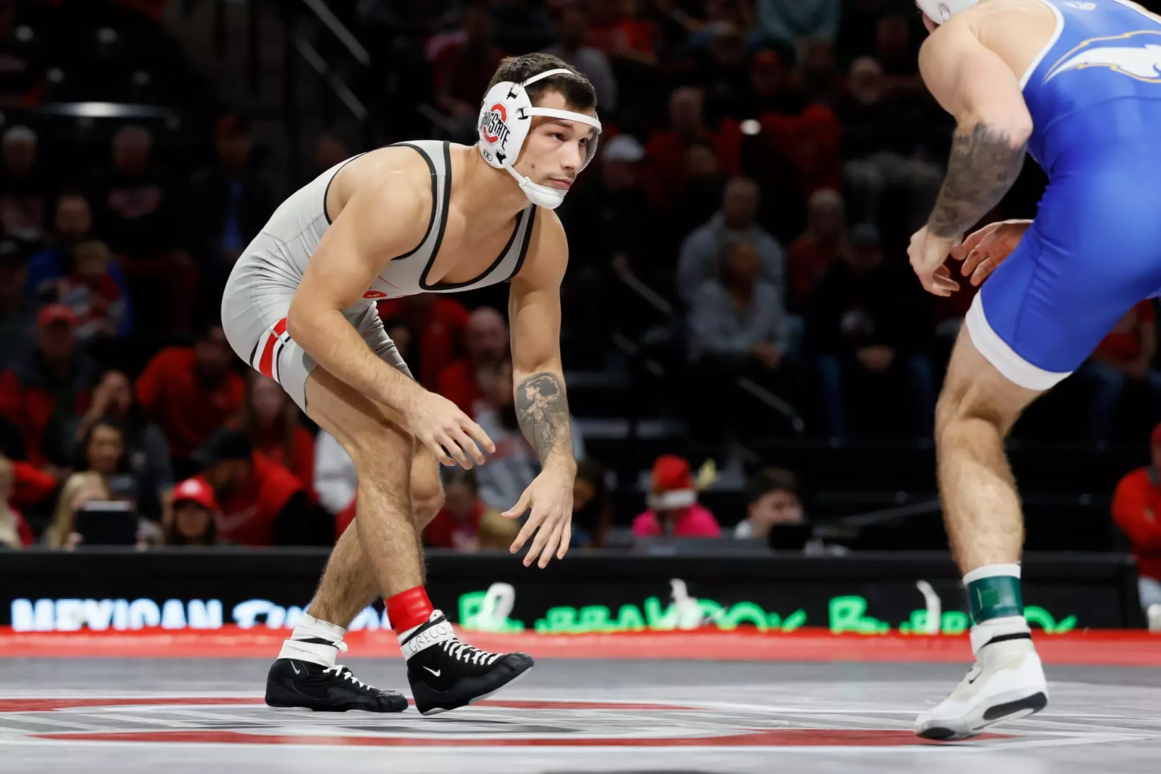 Ohio State wrestling vs. Hofstra Sunday, Nov. 24, 2024, in Columbus, Ohio. (Photo/Jay LaPrete)