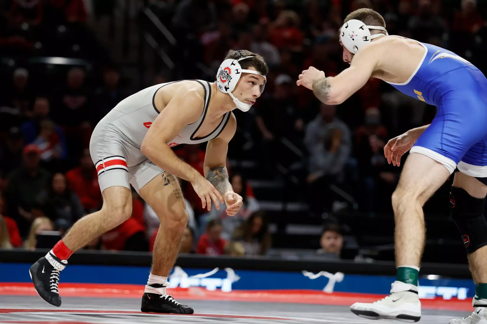 Ohio State wrestling vs. Hofstra Sunday, Nov. 24, 2024, in Columbus, Ohio. (Photo/Jay LaPrete)
