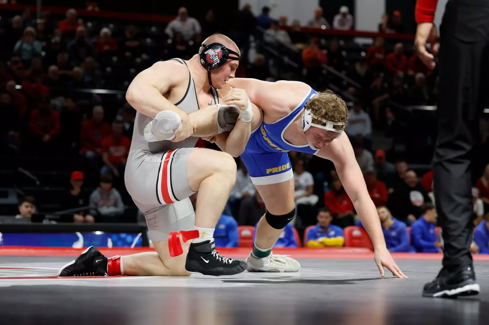 Ohio State wrestling vs. Hofstra Sunday, Nov. 24, 2024, in Columbus, Ohio. (Photo/Jay LaPrete)